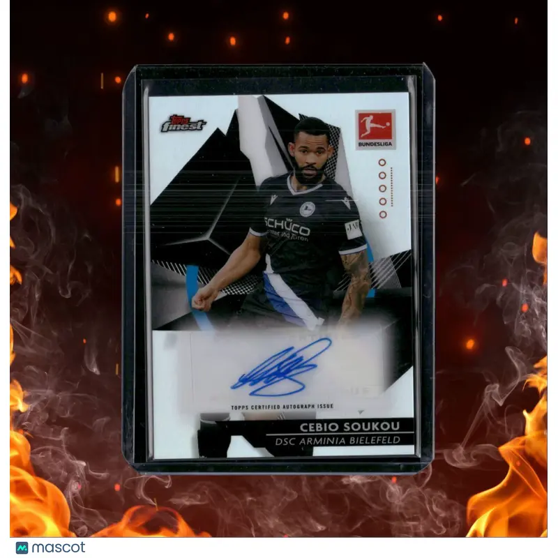 2021 Topps Finest Bundesliga Cebio Soukou Auto #21