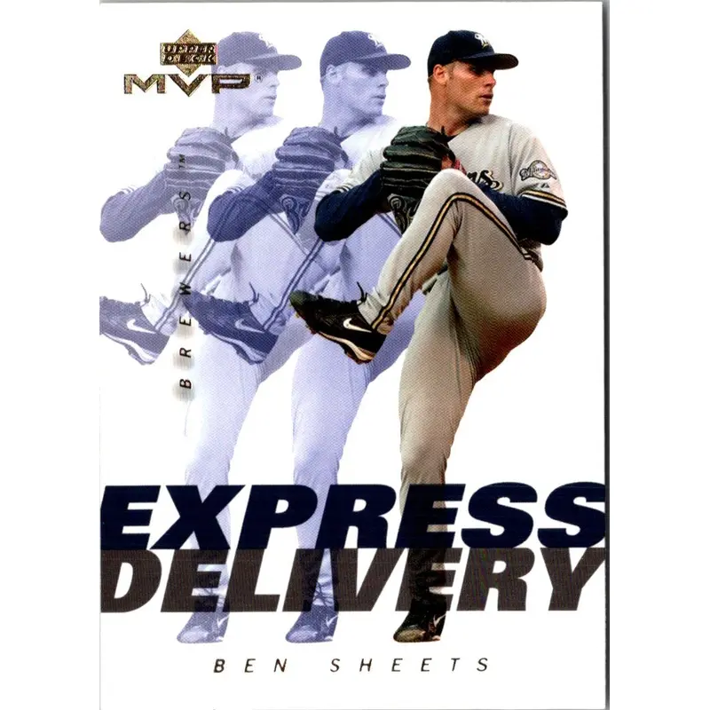 2003 Upper Deck MVP Express Delivery Ben Sheets #ED10
