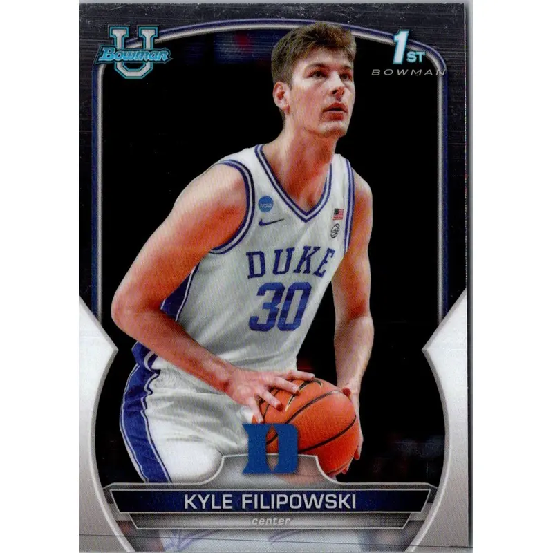 2022 Bowman University Chrome Kyle Filipowski #47