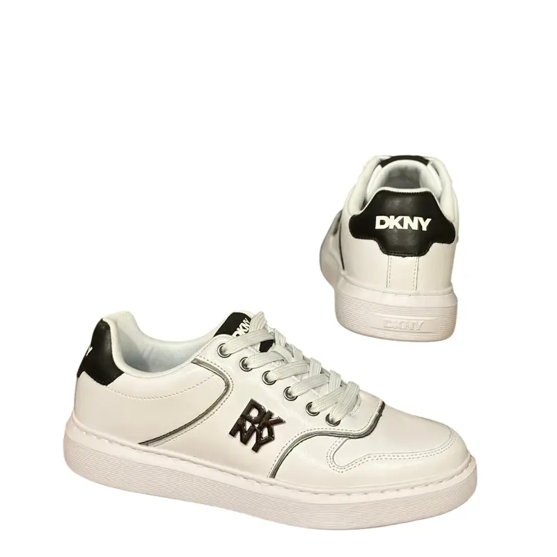DKNY MENS SHOES WHITE DG4S1070 WHT
