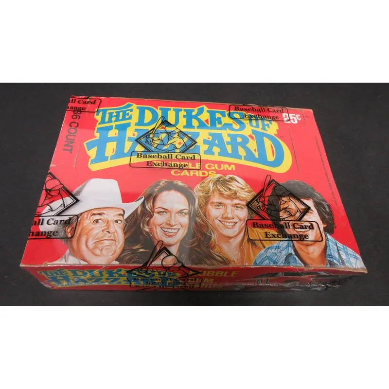 1983 Donruss Dukes of Hazzard Unopened Wax Box (Authenticate)