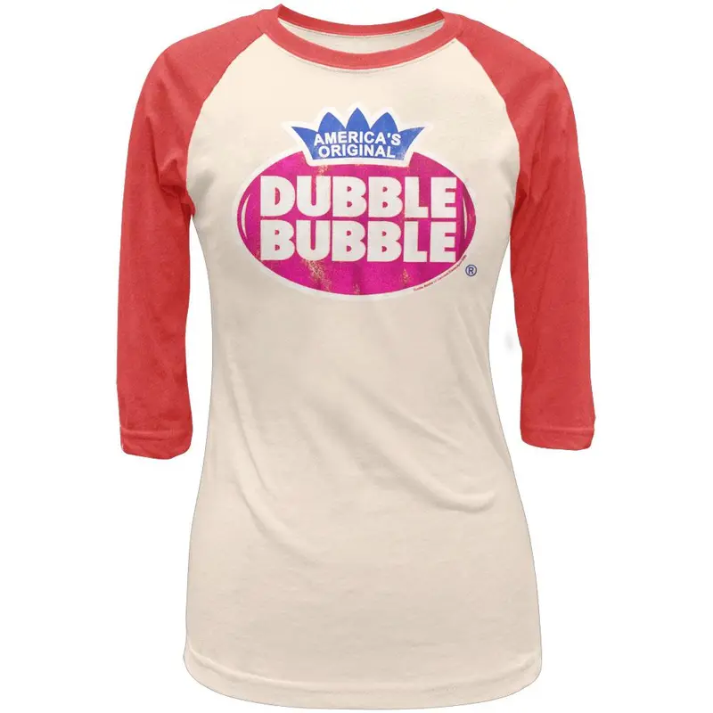 Dubble Bubble - Logo Juniors Raglan