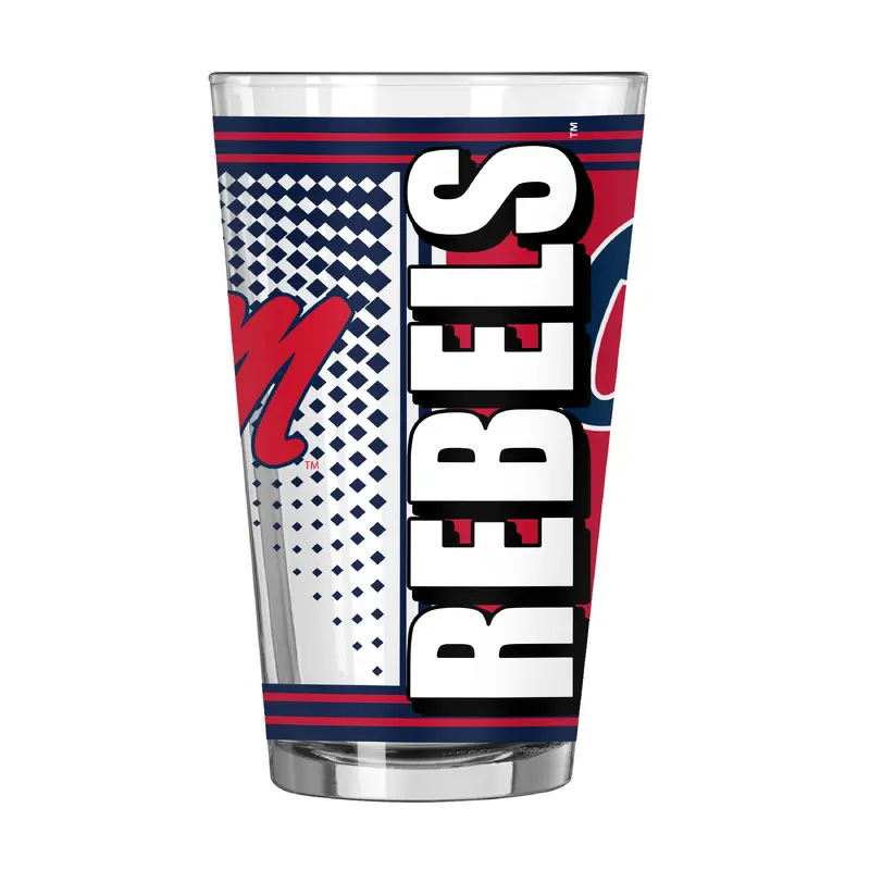 Ole Miss 16oz Hero Pint Glass