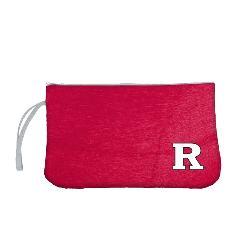Rutgers Crosshatch Wristlet