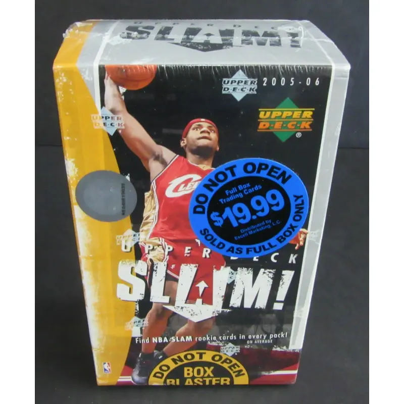 2005/06 Upper Deck NBA Slam Basketball Blaster Box (12/6)