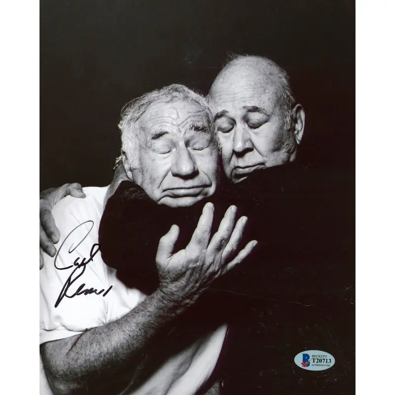 Carl Reiner Ocean's 11 Authentic Signed 8x10 Photo Autographed BAS #T20713