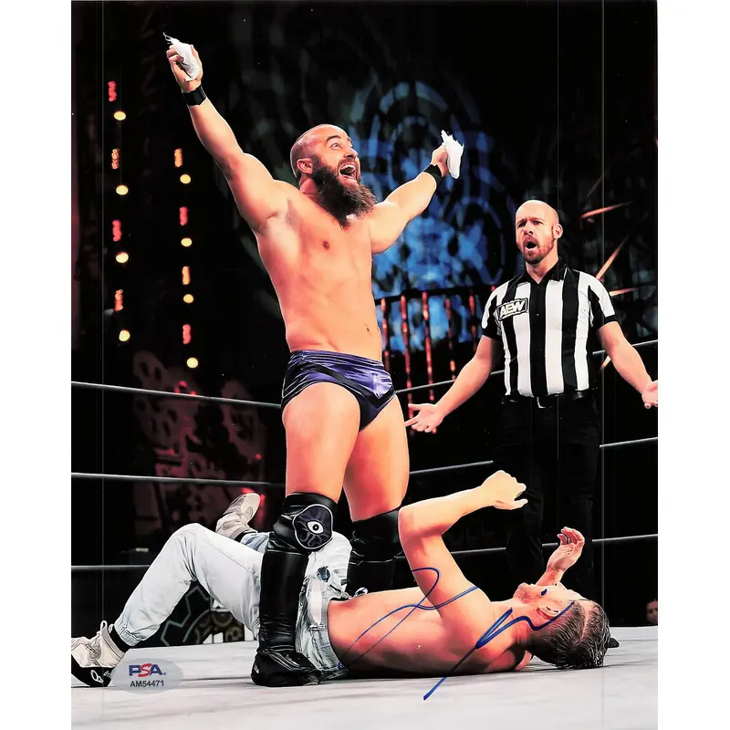 JOHN SILVER signed 8x10 photo PSA/DNA AEW Autographed Wrestling