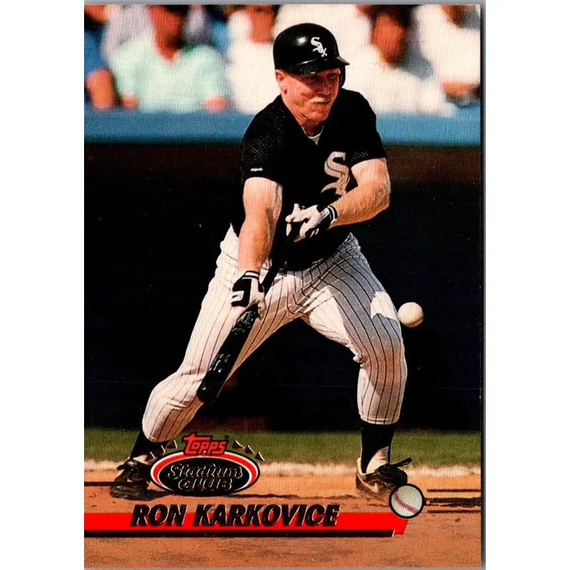 1993 Stadium Club Ron Karkovice #427