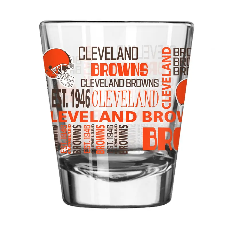 Cleveland Browns 2oz Spirit Shot Glass