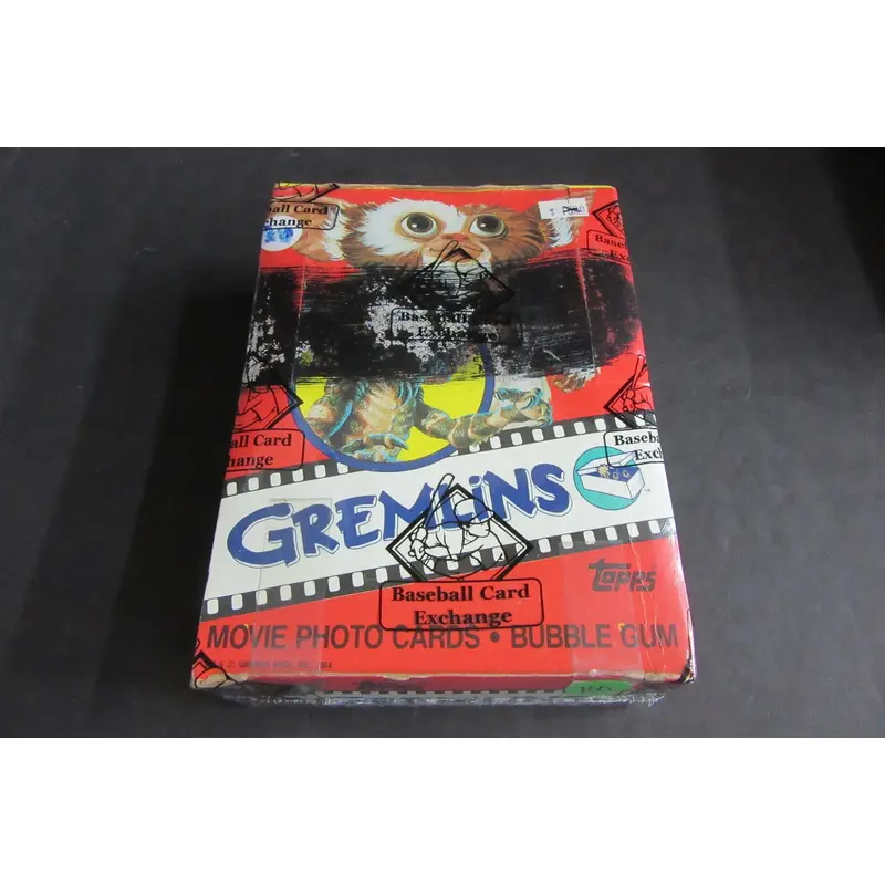 1984 Topps Gremlins Unopened Wax Box (BBCE) (X-Out)