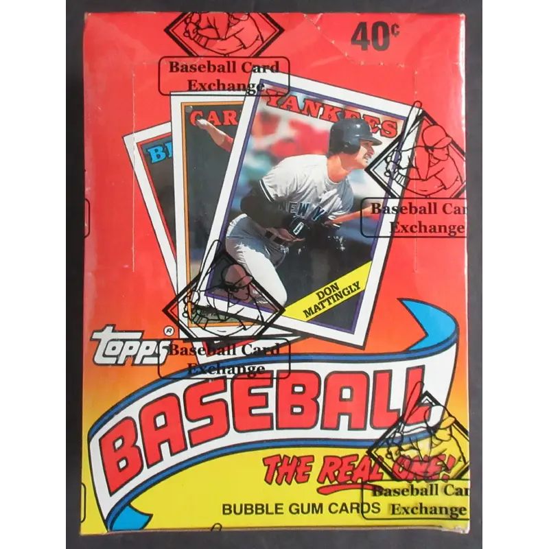 1988 Topps Baseball Unopened Wax Box (FASC)