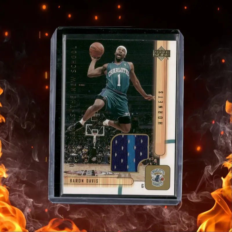 2002-03 Upper Deck Originals Baron Davis Thew New School Jersey #105