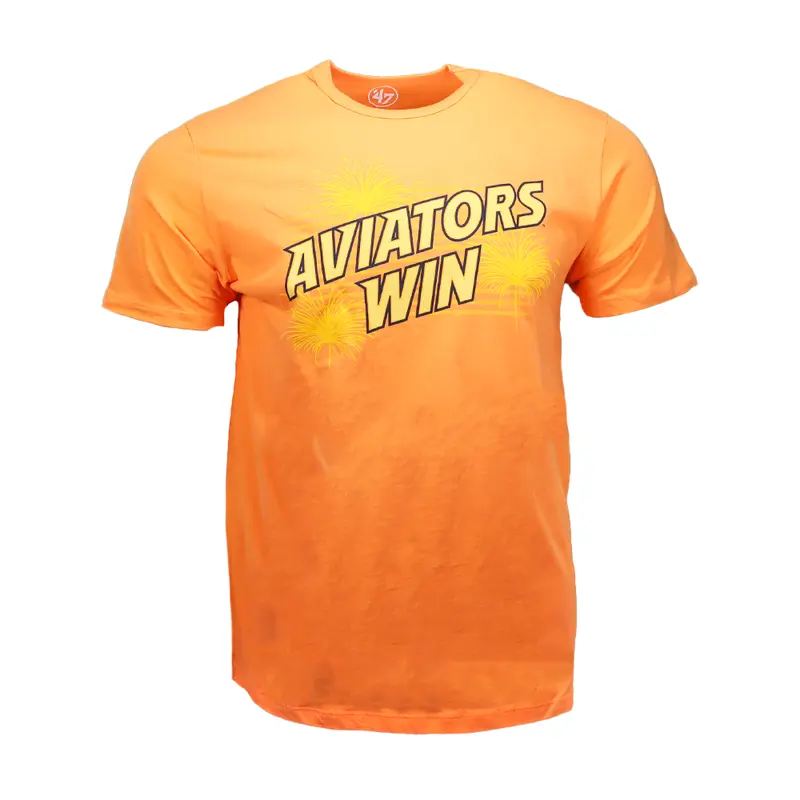 Men's Aviators Win Orange Short Sleeve '47 Franklin Tee