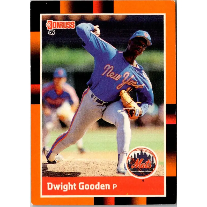 1988 Donruss Baseball's Best Dwight Gooden #96