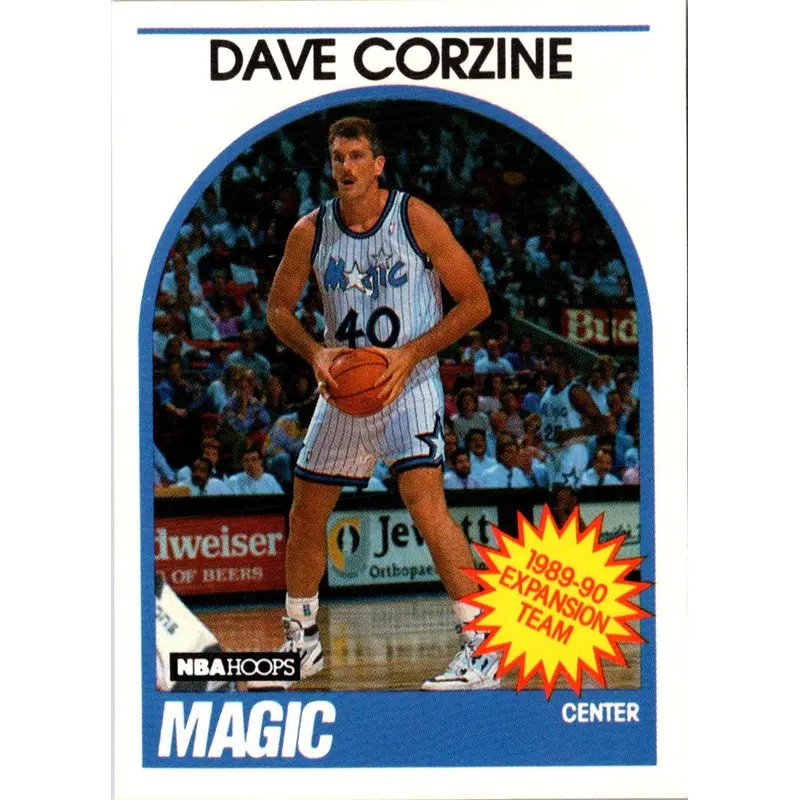1989 Hoops Dave Corzine #343