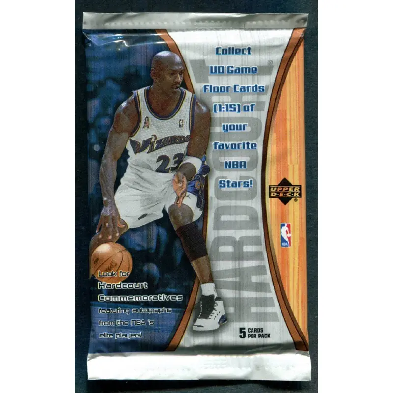 2002/03 Upper Deck Hardcourt Unopened Pack (5)