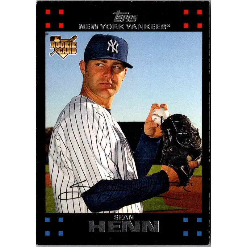 2007 Topps Red Back Sean Henn #642