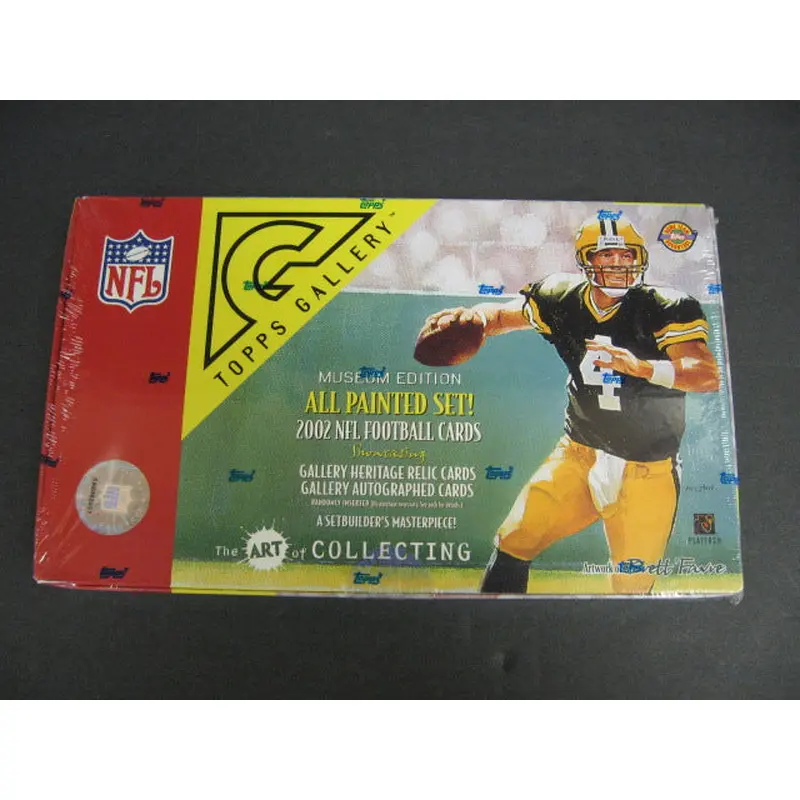 2002 Topps Gallery Football Box (HTA)