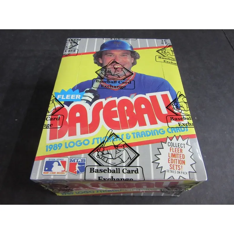 Flash Sale Friday:  1989 Fleer Baseball Wax Box (Code 83222) (FASC)