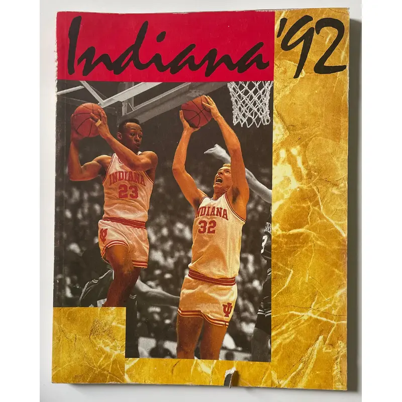 1992 Indiana University Basketball Media Guide
