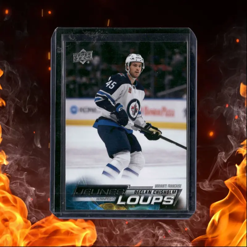 2022-23 Upper Deck Declan Chisholm French Young Guns Rookie #486