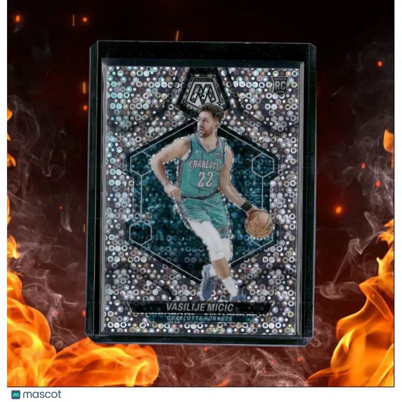 2023-24 Panini Mosaic Vasilije Micic Fast Break Prizm Rookie #215