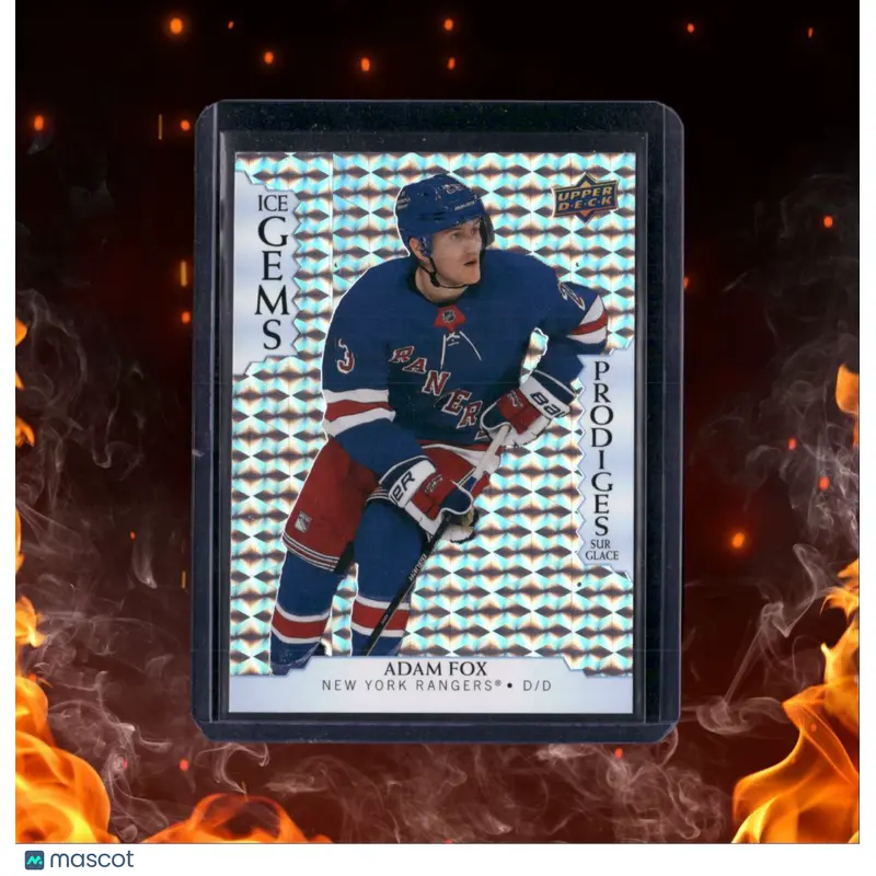 2023-24 Upper Deck Tim Hortons Adam Fox Ice Gems SSP #IG-5