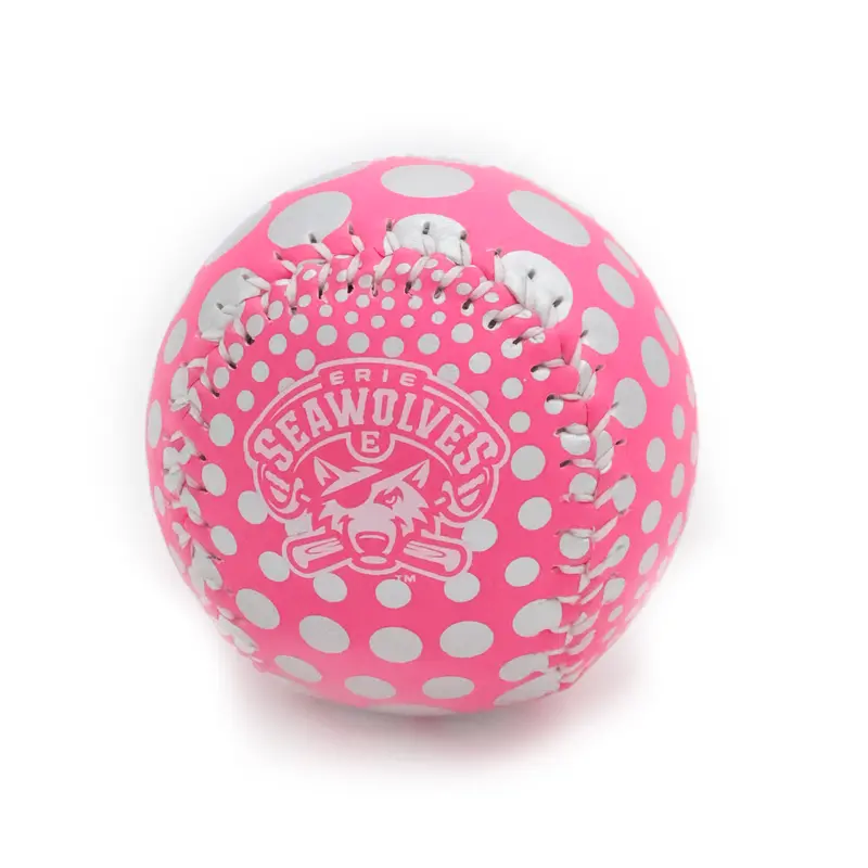 Erie SeaWolves BWM Pink Dot Souvenir Baseball
