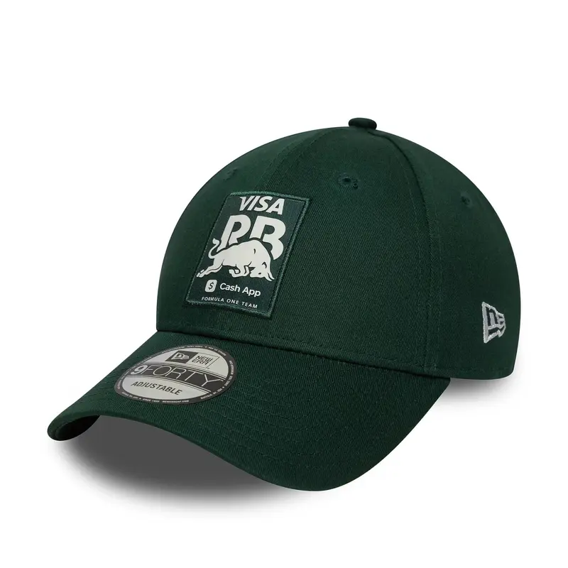 Visa Cash App Racing Bulls Seasonal Dark Green 9FORTY Adjustable Cap