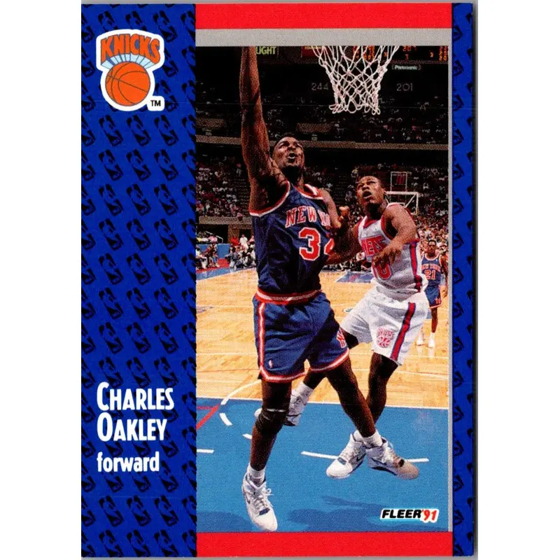 1991 Fleer Charles Oakley #138