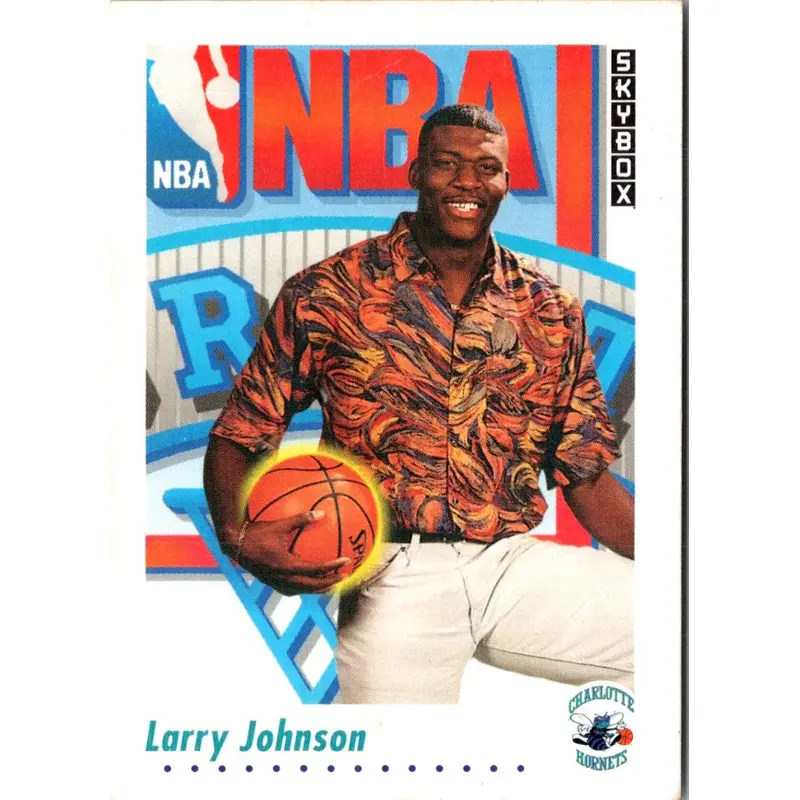 1991 SkyBox Larry Johnson #513 Rookie