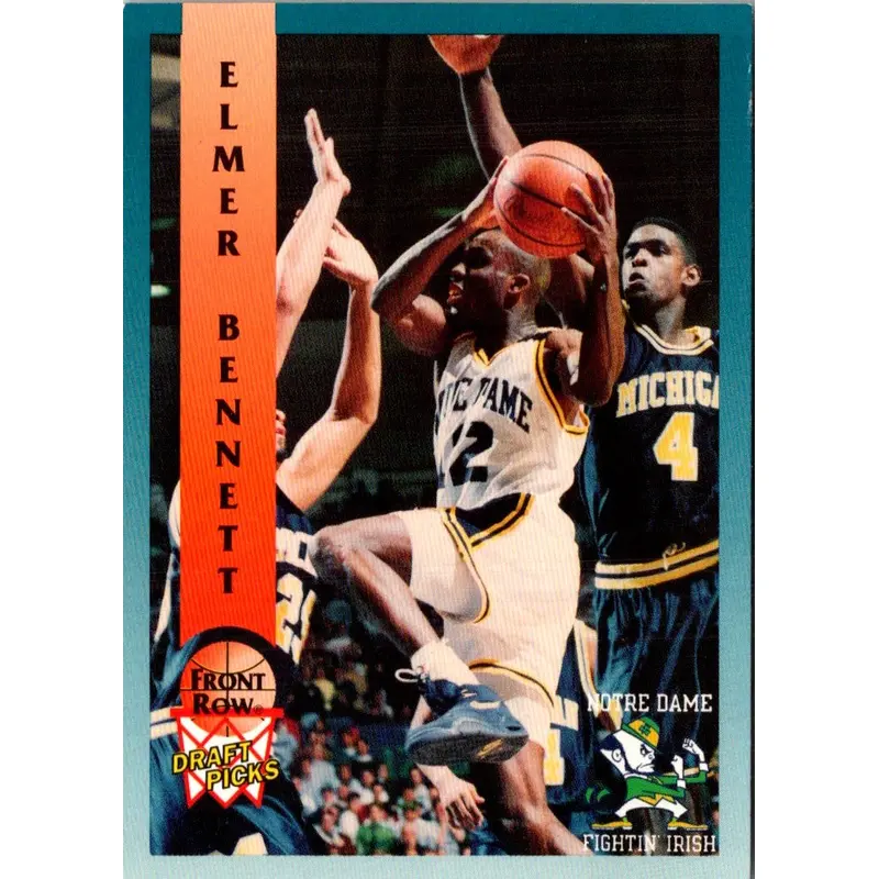 1992 Front Row Draft Picks Gold Elmer Bennett #6