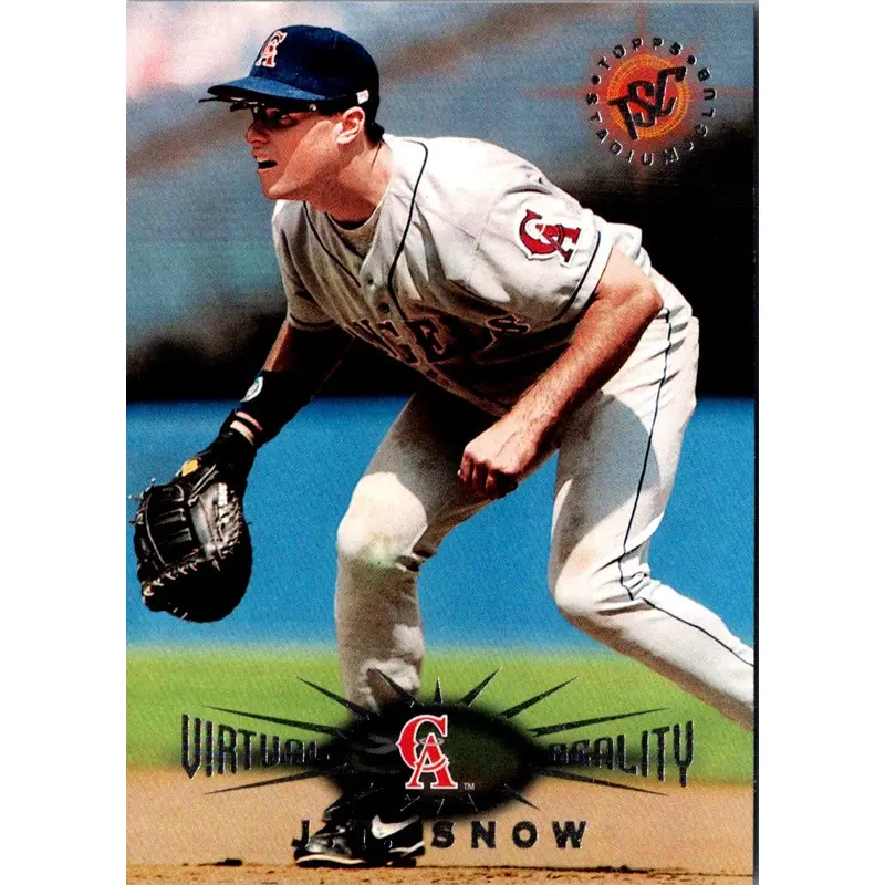 1995 Stadium Club Virtual Reality Members Only J.T. Snow #263