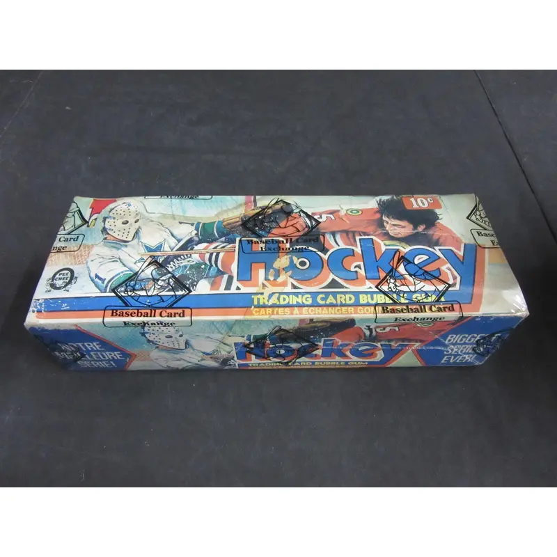 1975/76 OPC O-Pee-Chee Hockey Unopened Wax Box (BBCE)