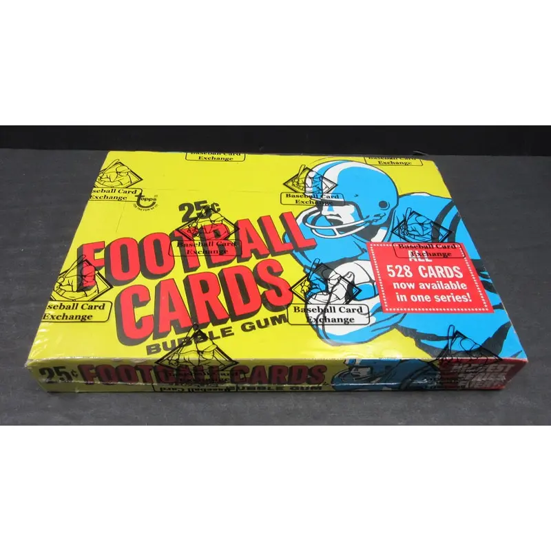 1977 Topps Football Unopened Cello Box (Authenticate)