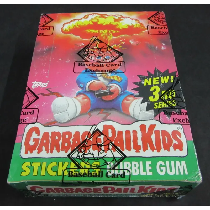 1986 Topps Garbage Pail Kids Series 3 Unopened Wax Box (w/ price) (Non) (Canada) (BBCE)