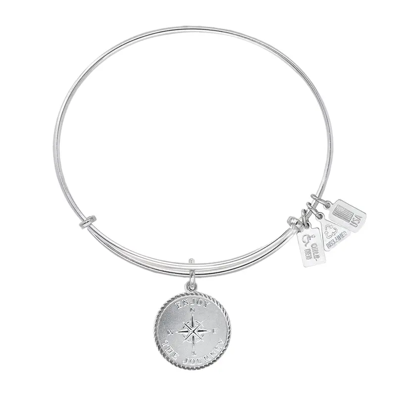 Enjoy the Journey Charm Bangle