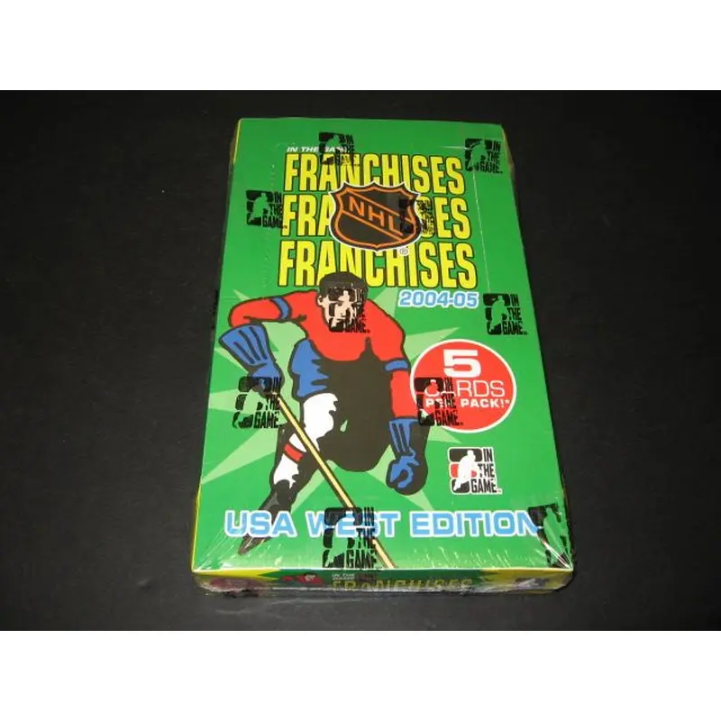 2004/05 ITG In The Game Franchises Hockey Box (USA West)