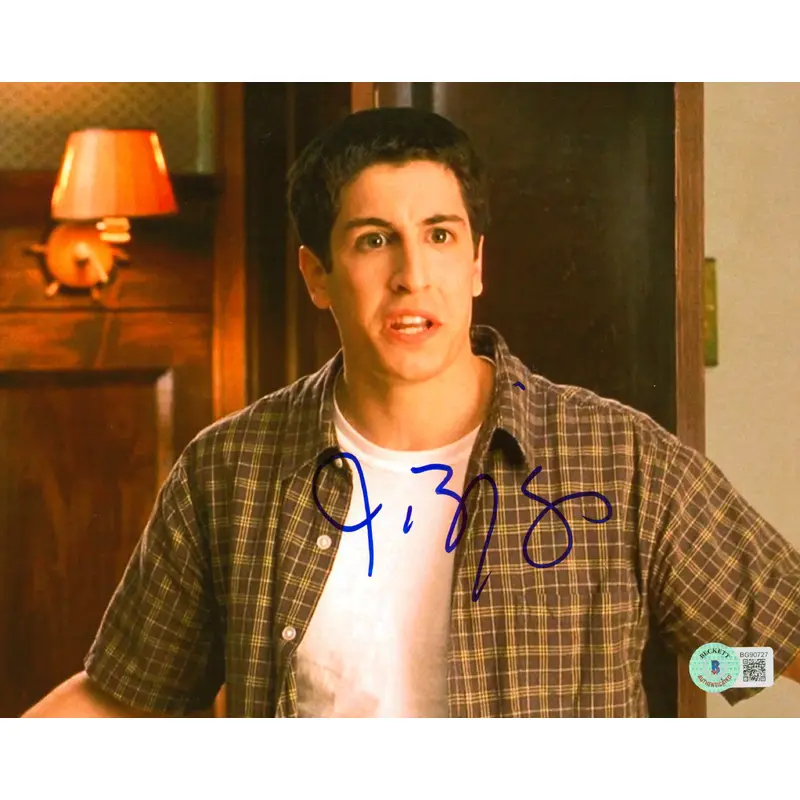 Jason Biggs American Pie Authentic Signed 8x10 Photo Autographed BAS #BG90727