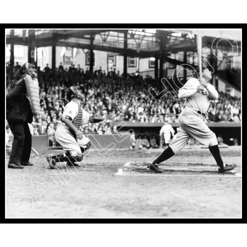 Babe Ruth 8X10 Photo - Griffith Stadium New York Yankees - 740