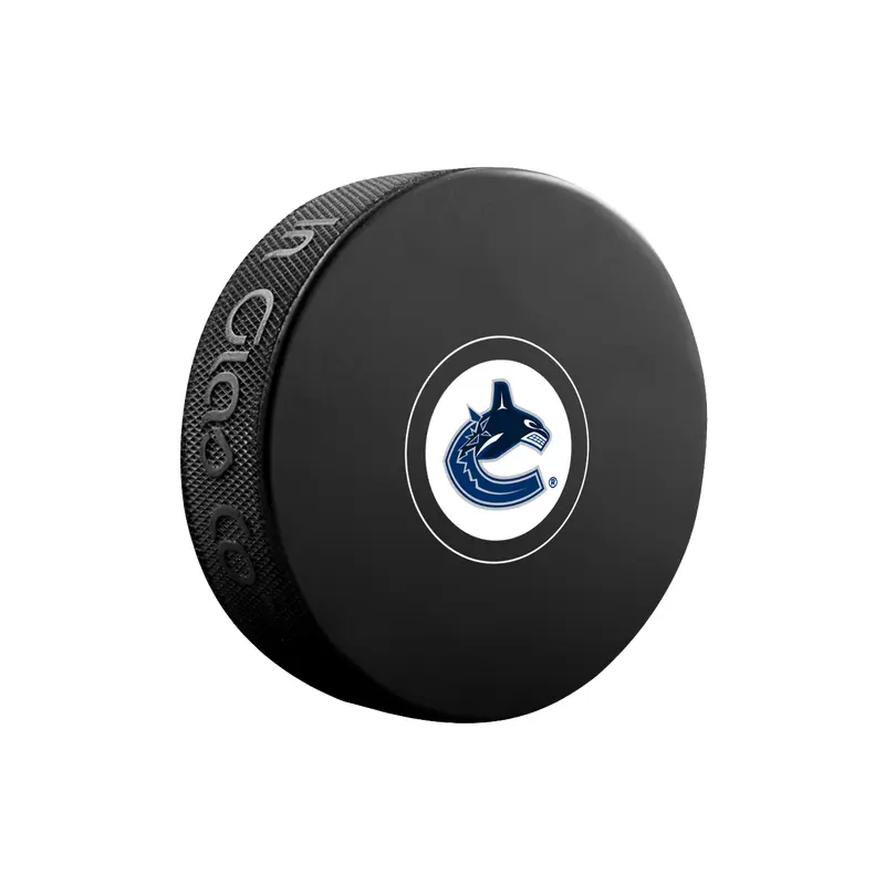 NHL Vancouver Canucks Official Autograph Souvenir Hockey Puck