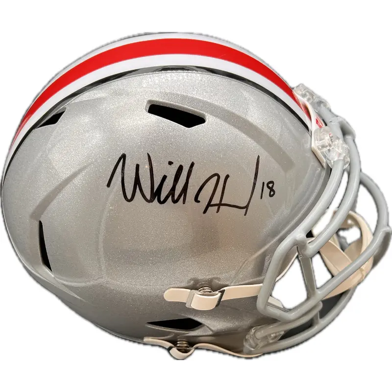 Will Howard Signed Full Size Speed Replica Helmet PSA/DNA Autographed Ohio State