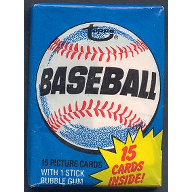 1980 Topps Baseball Unopened Wax Pack