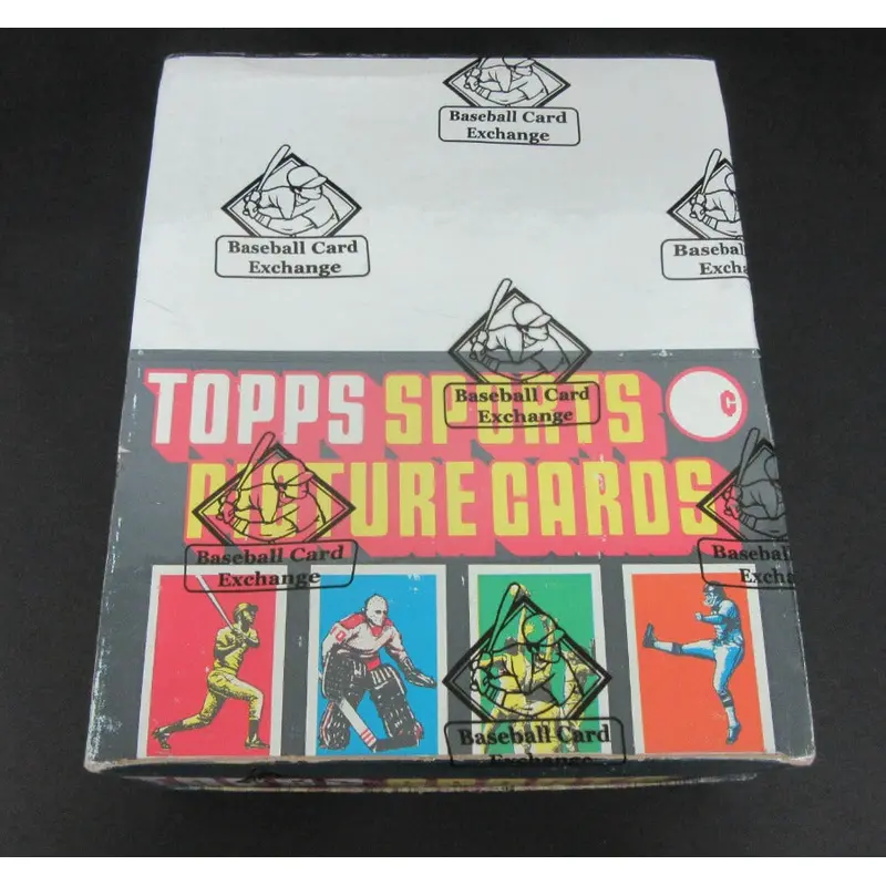 1986 Topps Football Unopened Rack Box