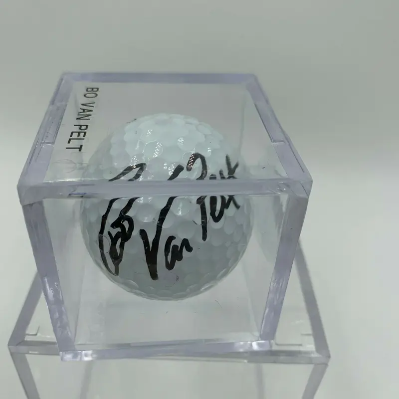 Bo Van Pelt Signed Autographed Golf Ball PGA With JSA COA
