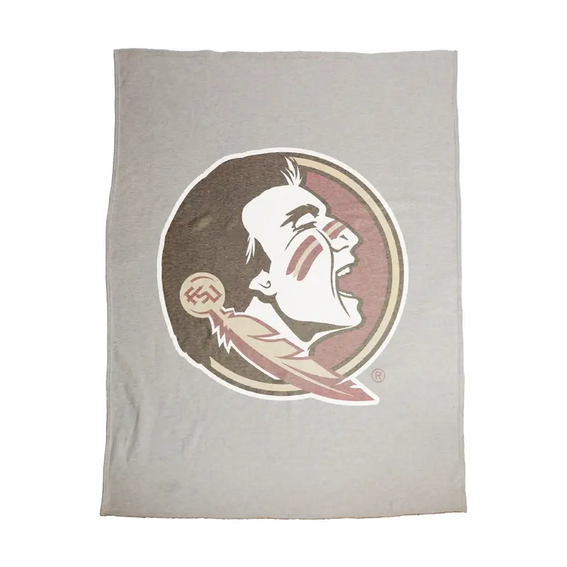 FL State Oversized Logo Sublimated Sweatshirt Blanket