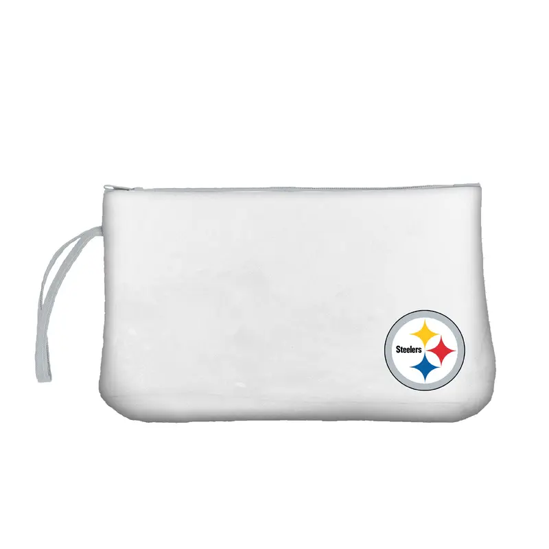 Pittsburgh Steelers Clear Wristlet