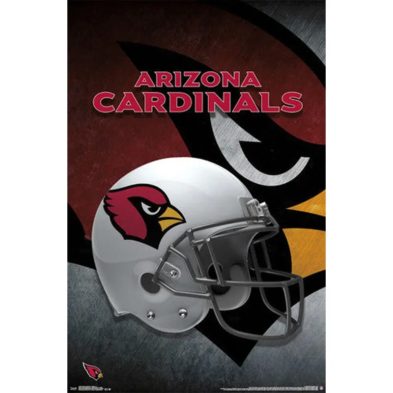 Arizona Cardinals Official NFL Team Helmet Logo Poster - Trends International