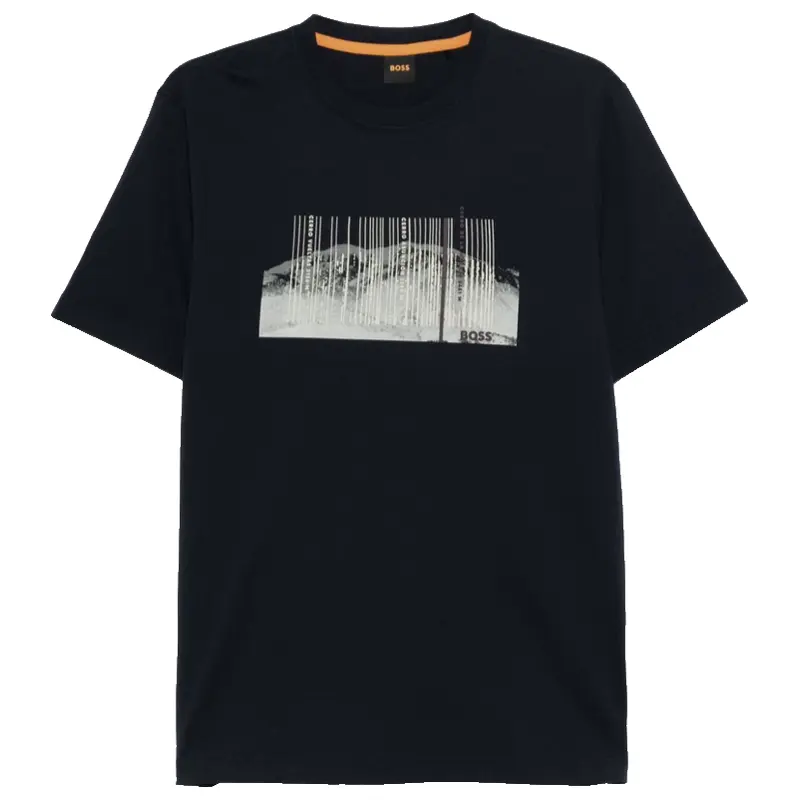 HUGO BOSS T-SHIRT MEN TEE INJUNGLE 50535112404