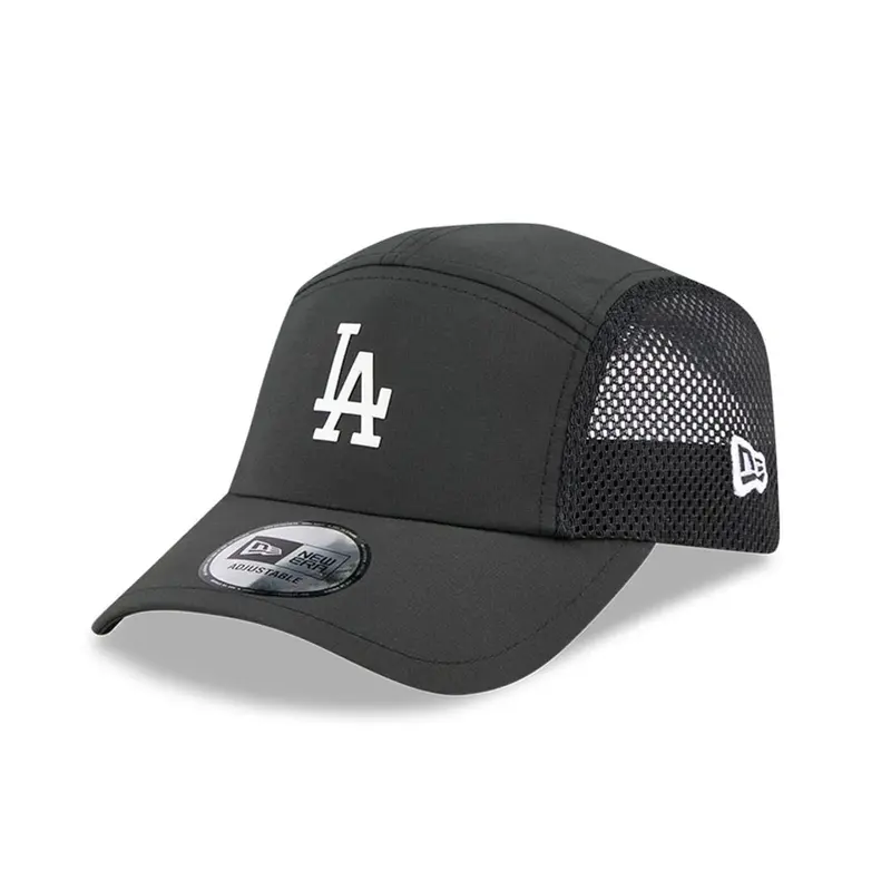 LA Dodgers MLB Polyester Black Runner Cap